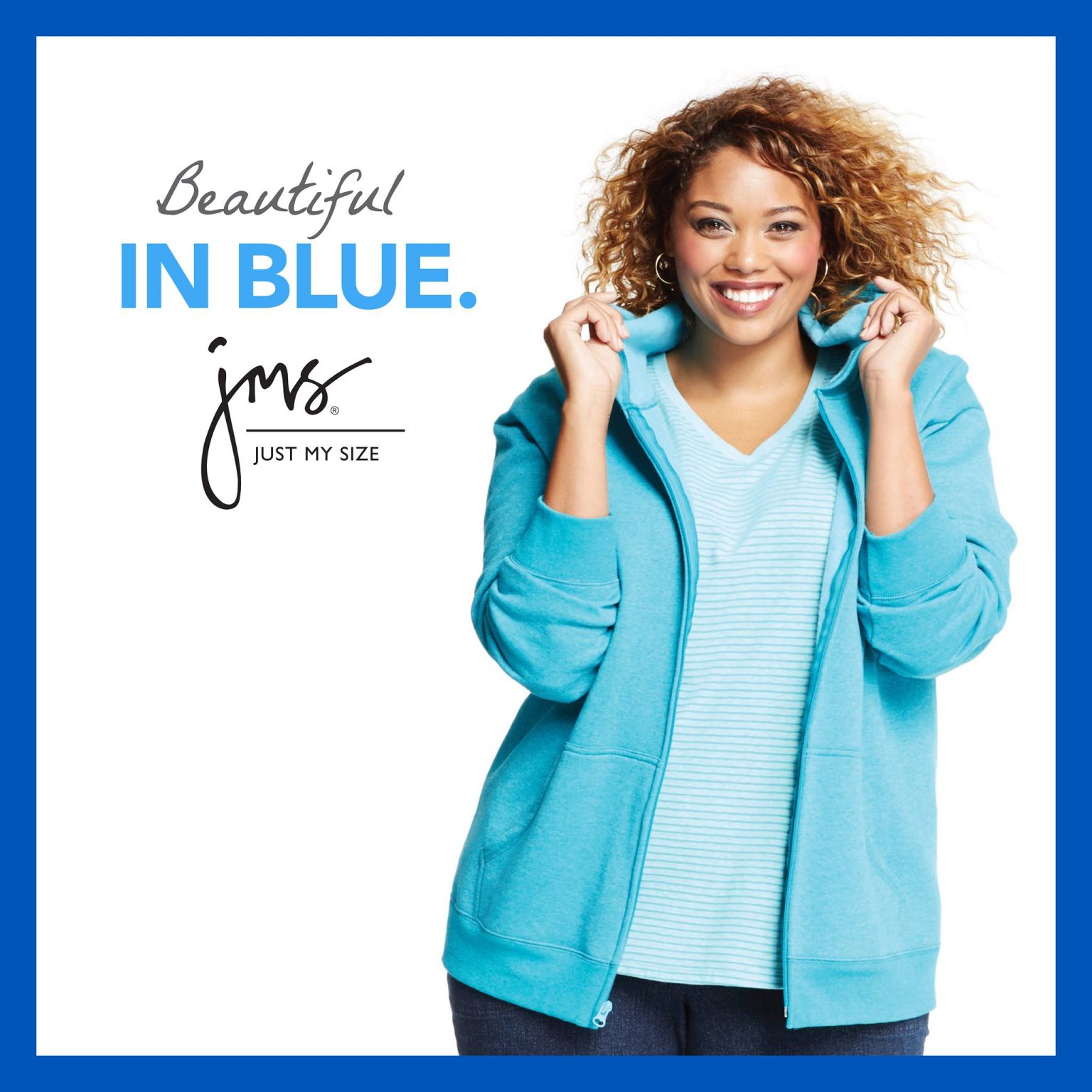 Just My Size Women's Plus-size Stretch Jersey Capri